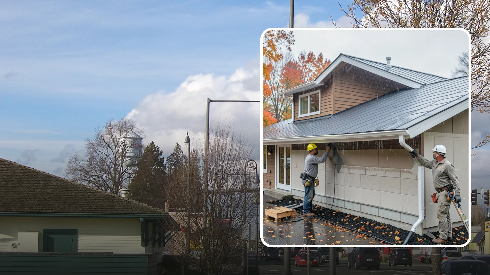 Exterior Foundation Waterproofing in Marysville, Snohomish County, WA - Applying a protective barrier to the outside face of foundation walls so groundwater never enters.