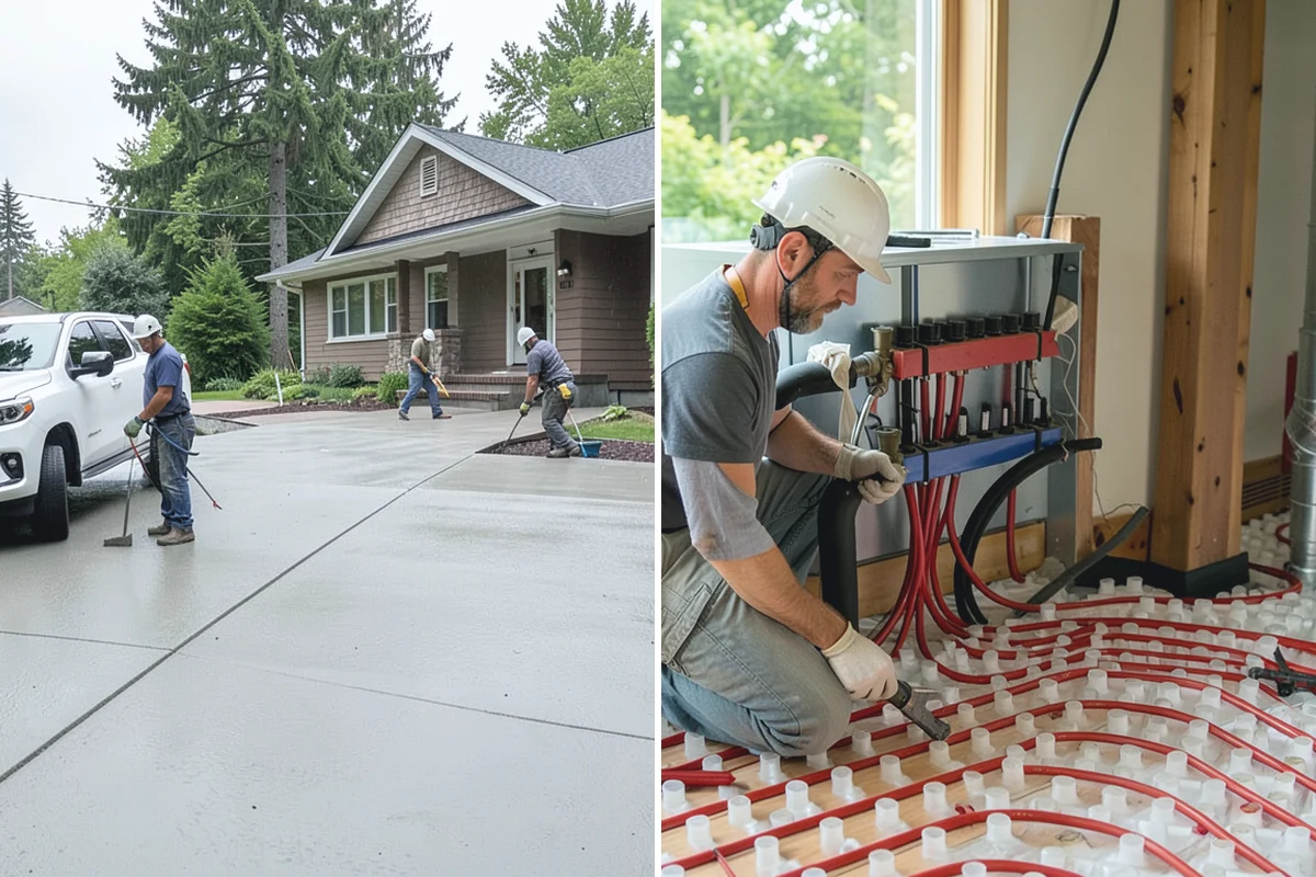 Exterior Foundation Waterproofing in Marysville, Snohomish County, WA - Excavate along the foundation down to the footing