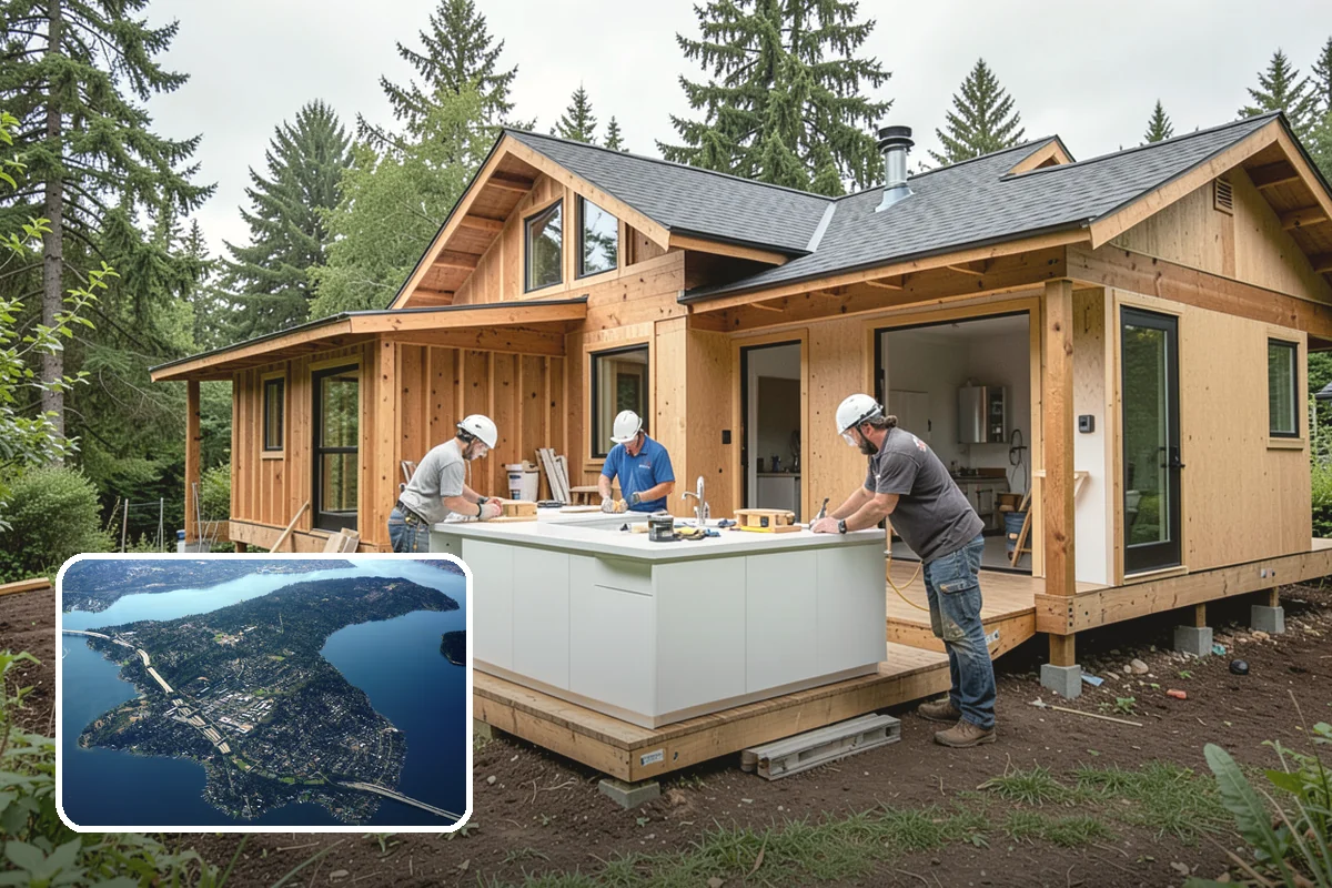 Exterior Foundation Waterproofing in Mercer Island, King County, WA - Blocks water at the source before it touches the wall