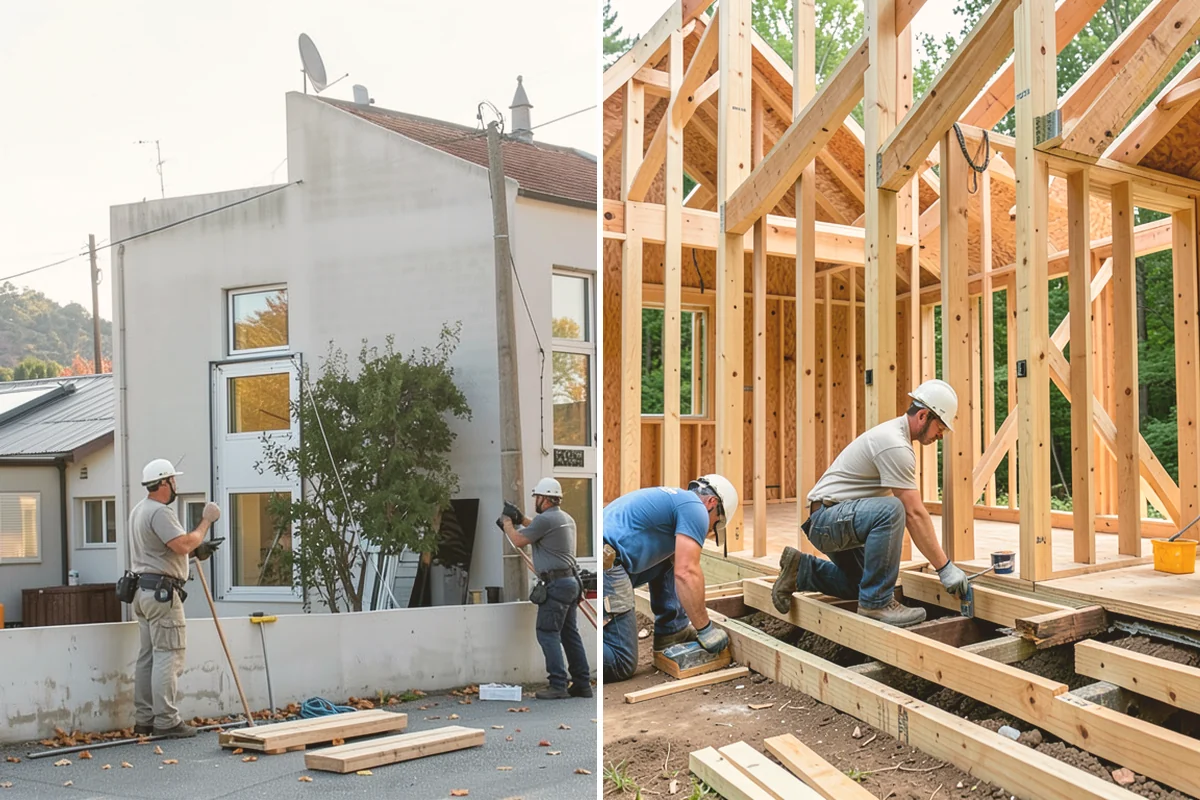 Exterior Foundation Waterproofing in Milton, King County, WA - Excavate along the foundation down to the footing