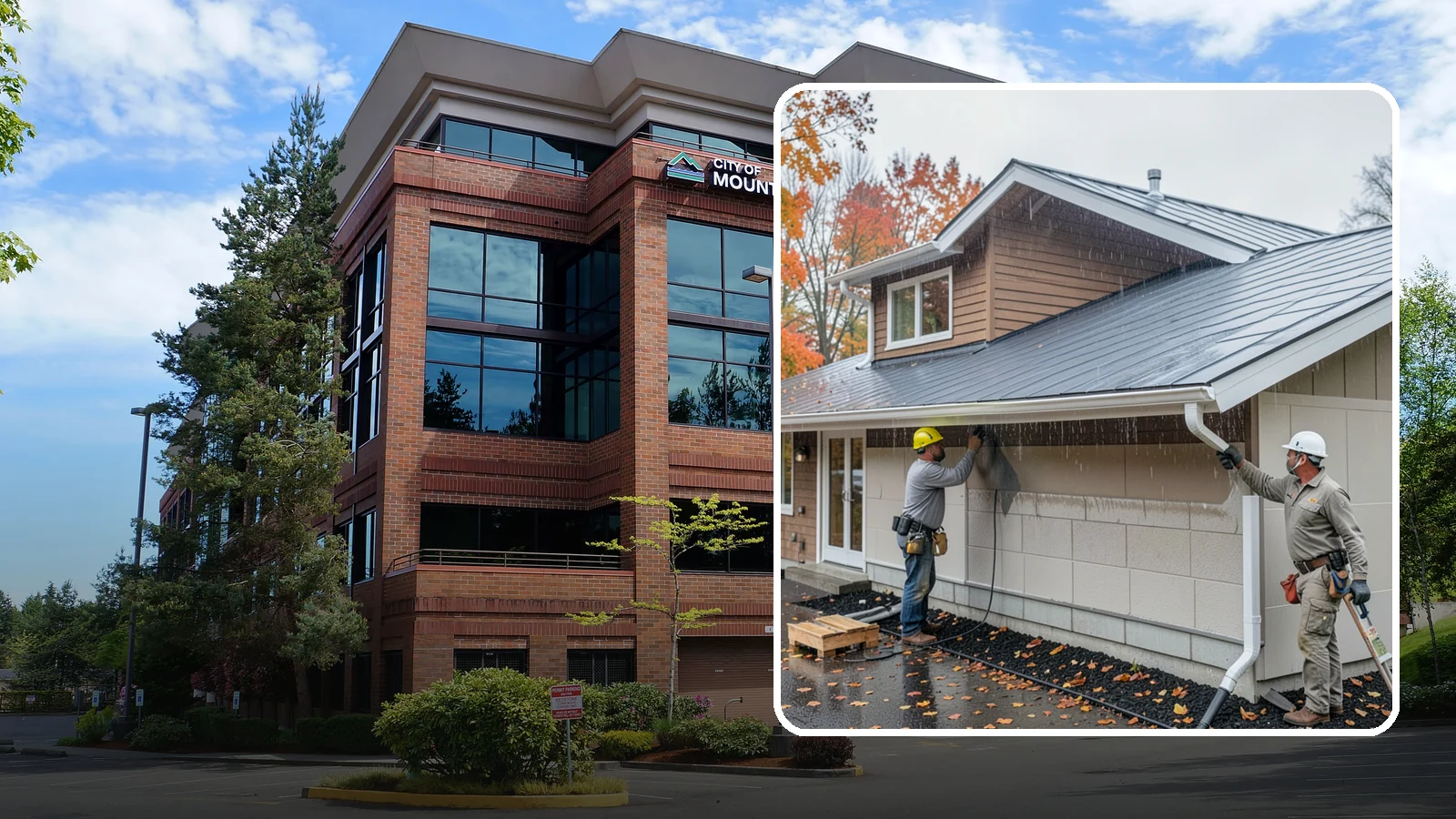Exterior Foundation Waterproofing in Mountlake Terrace, Snohomish County, WA - Applying a protective barrier to the outside face of foundation walls so groundwater never enters.