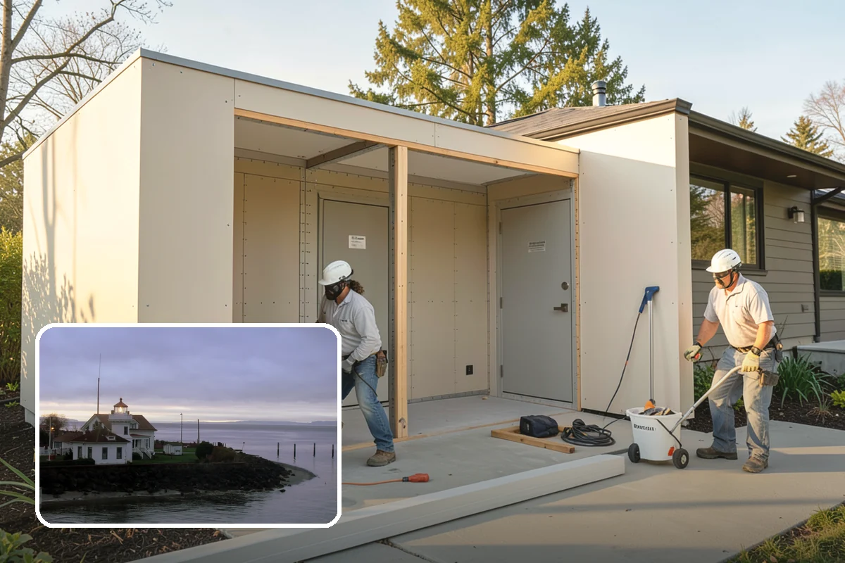 Exterior Foundation Waterproofing in Mukilteo, Snohomish County, WA - Blocks water at the source before it touches the wall