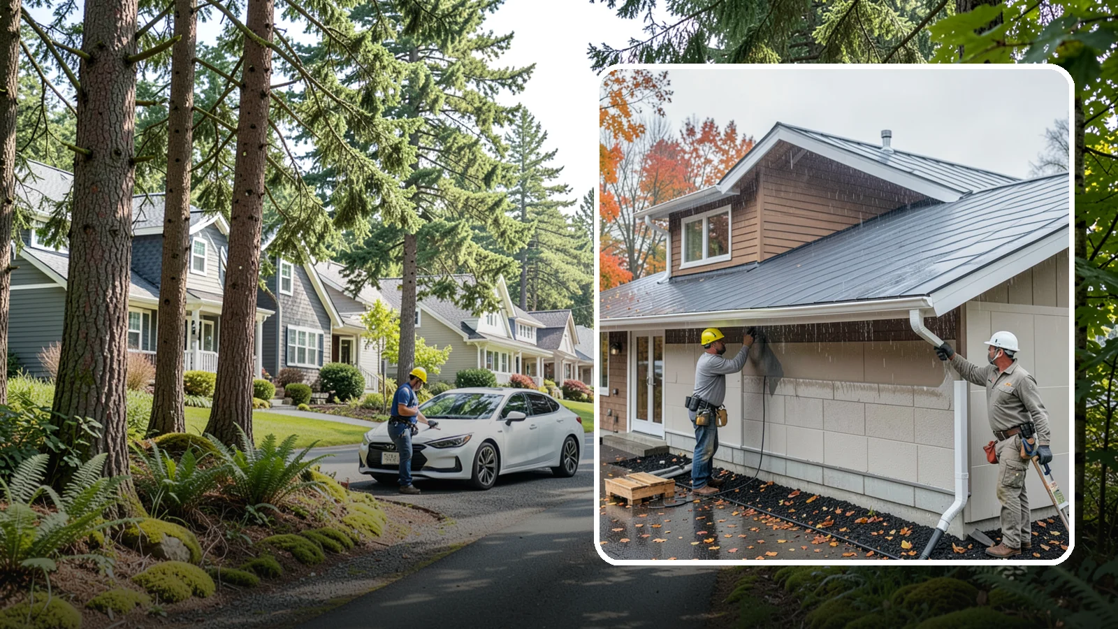 Exterior Foundation Waterproofing in Normandy Park, King County, WA - Applying a protective barrier to the outside face of foundation walls so groundwater never enters.