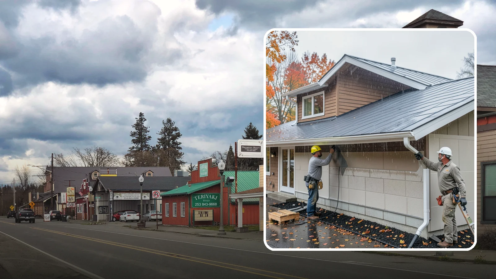 Exterior Foundation Waterproofing in Roy, Pierce County, WA - Applying a protective barrier to the outside face of foundation walls so groundwater never enters.