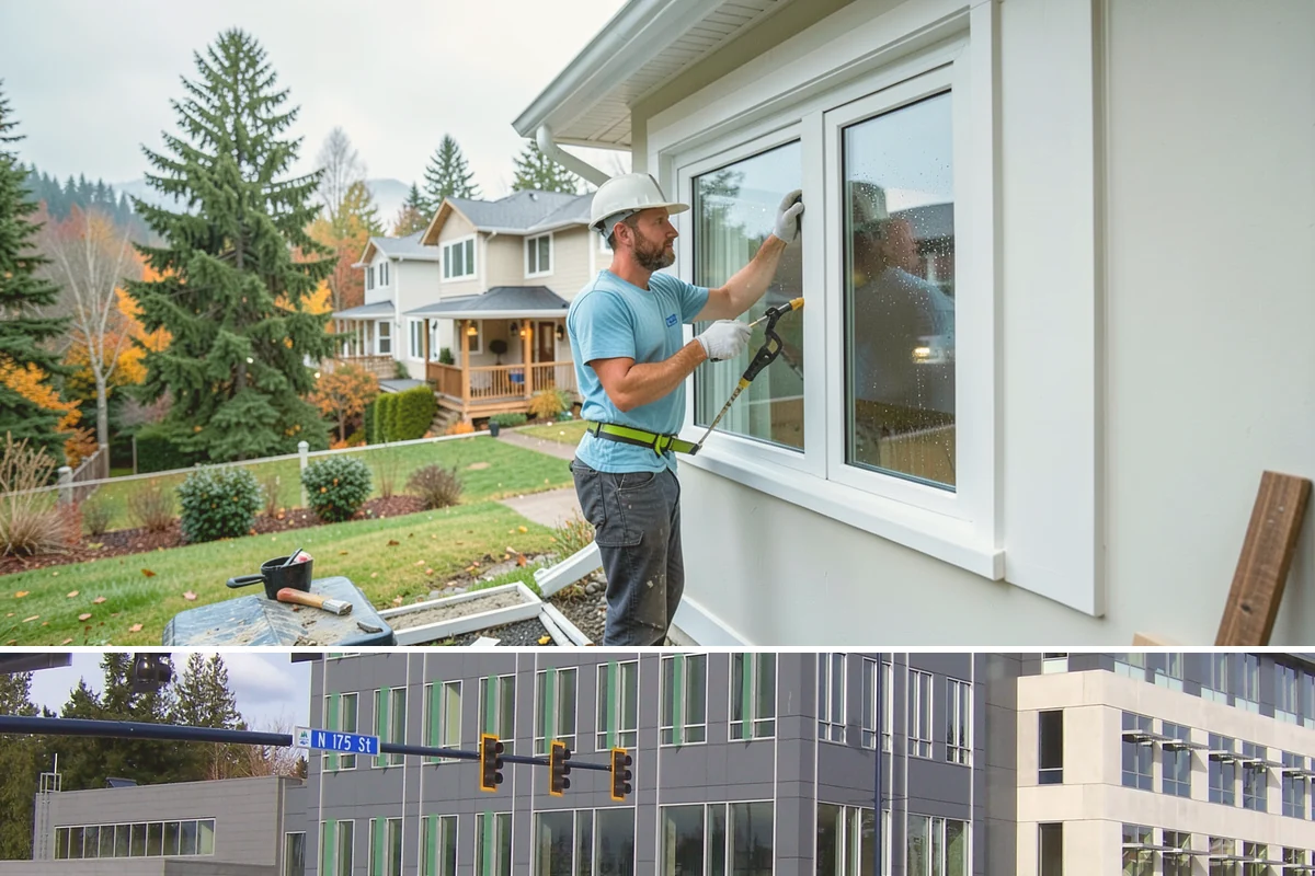 Exterior Foundation Waterproofing in Shoreline, King County, WA - This is best scheduled in summer or early fall when open trenches stay dry and backfill compacts properly before winter rains.