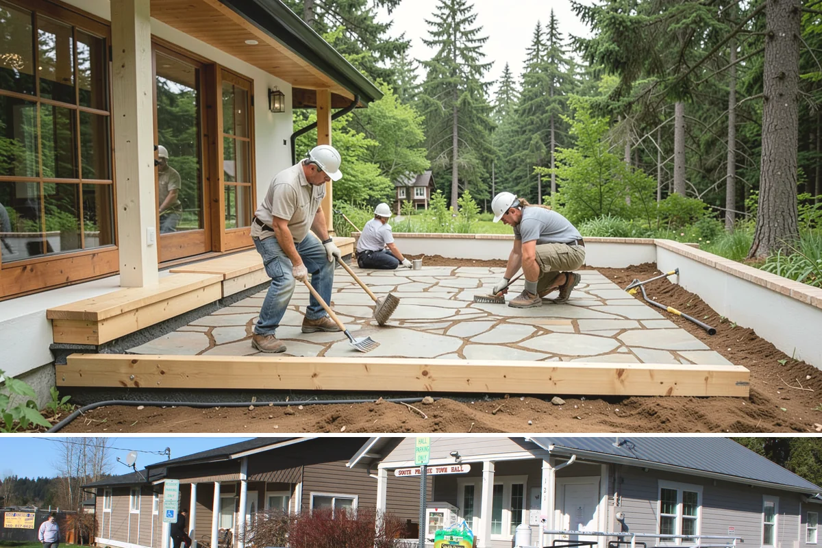 Exterior Foundation Waterproofing in South Prairie, Pierce County, WA - This is best scheduled in summer or early fall when open trenches stay dry and backfill compacts properly before winter rains.