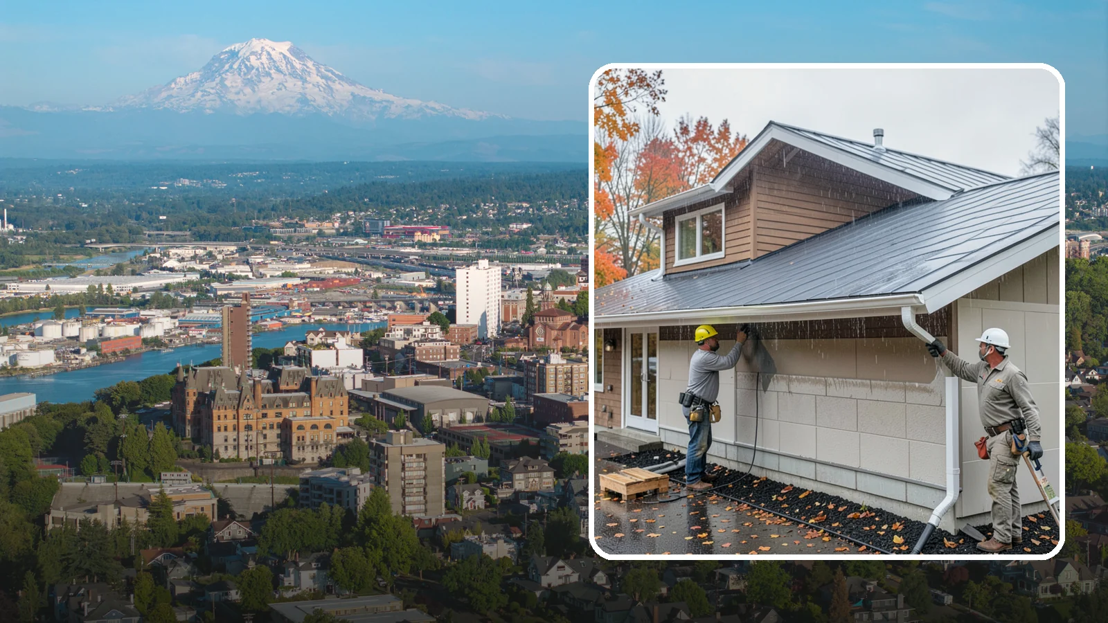 Exterior Foundation Waterproofing in Tacoma, Pierce County, WA - Applying a protective barrier to the outside face of foundation walls so groundwater never enters.