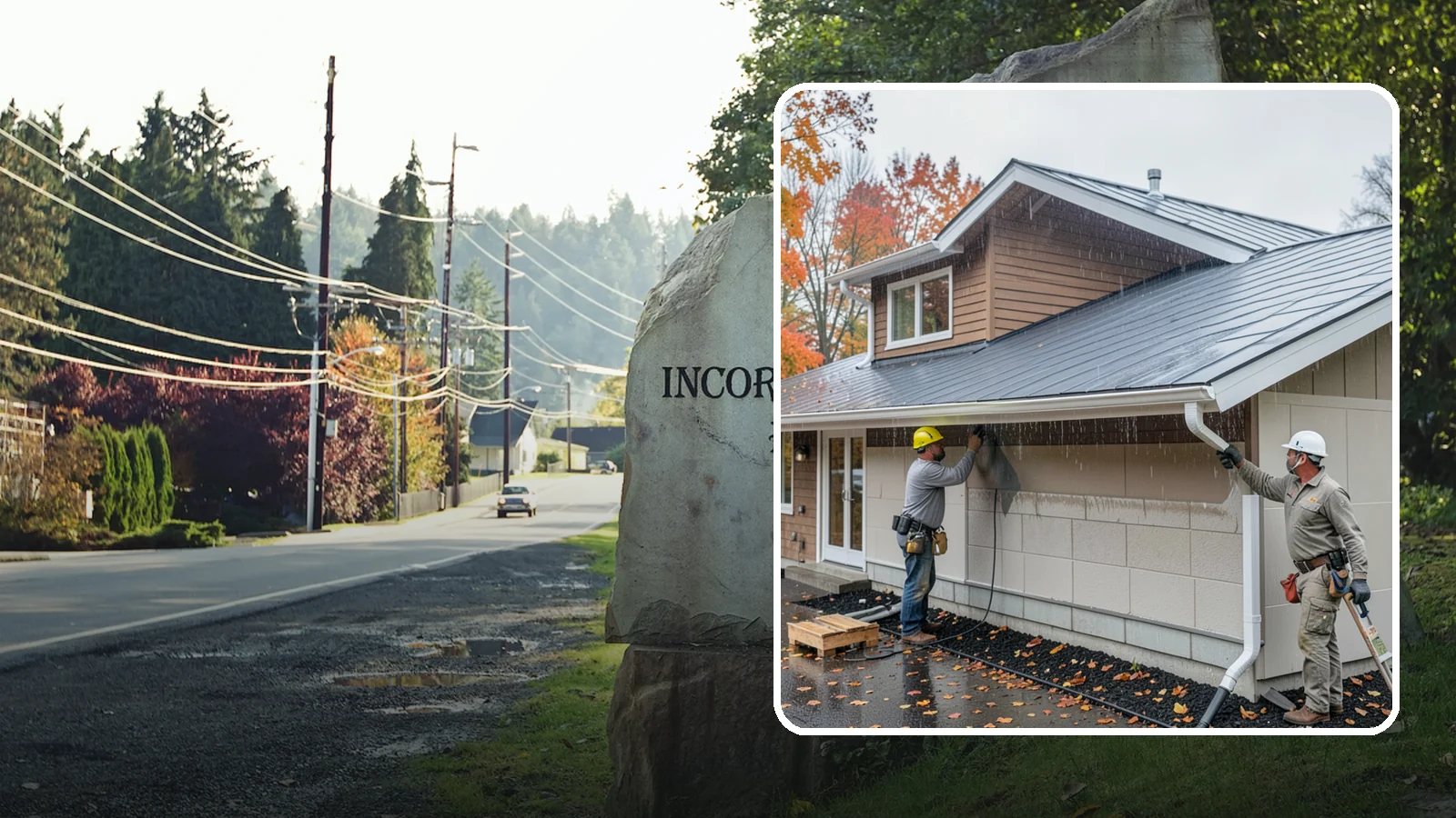 Exterior Foundation Waterproofing in Wilkeson, Pierce County, WA - Applying a protective barrier to the outside face of foundation walls so groundwater never enters.