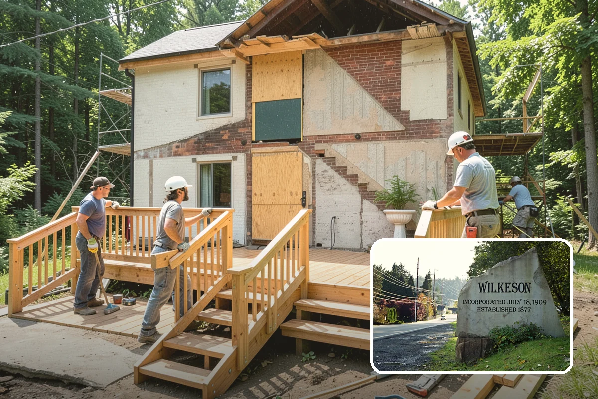 Exterior Foundation Waterproofing in Wilkeson, Pierce County, WA - Blocks water at the source before it touches the wall