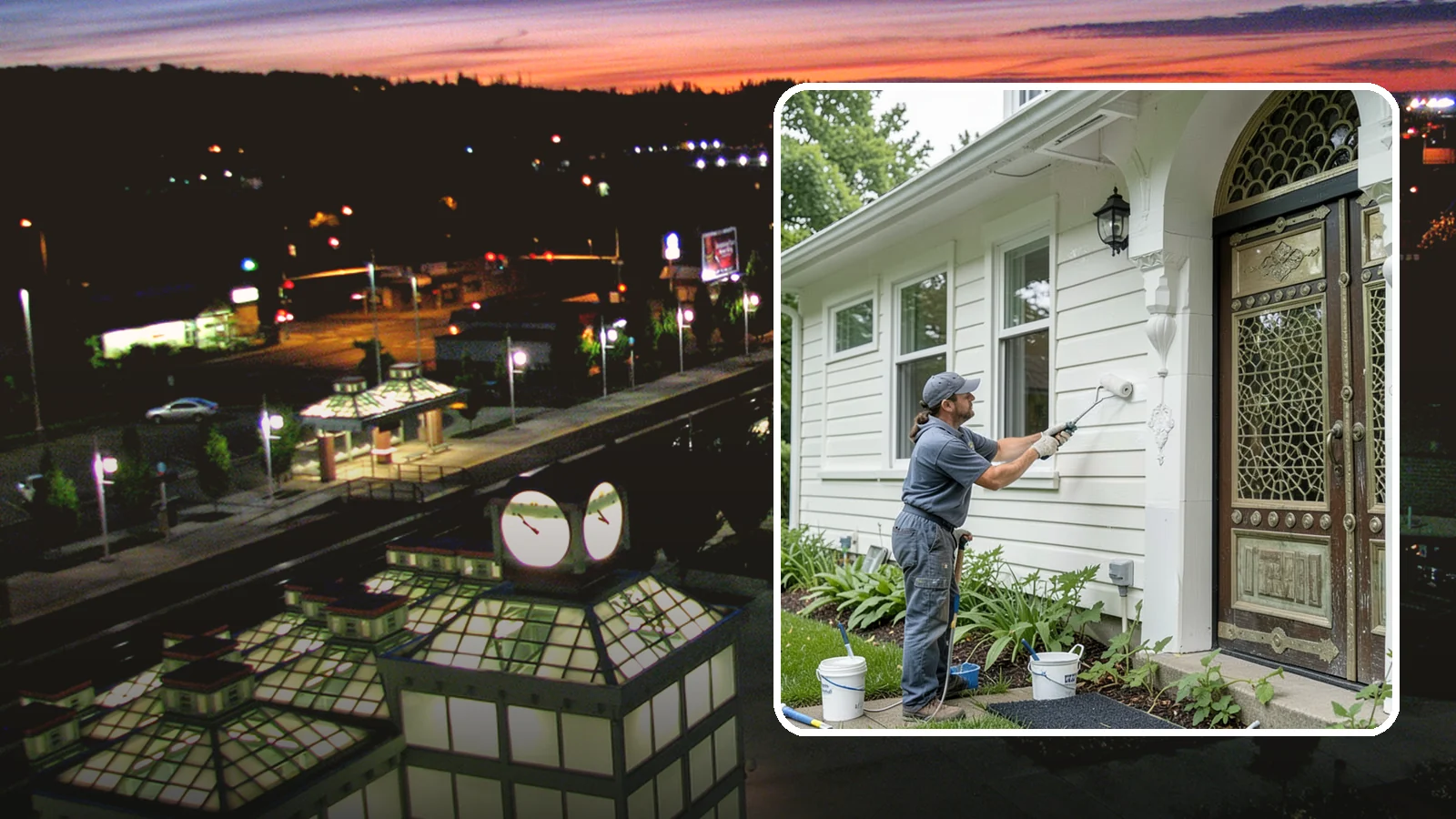 Exterior Painting in Auburn, King County, WA - Exterior painting protects and renews your home's siding, trim, and eaves against the wet Western Washington climate.