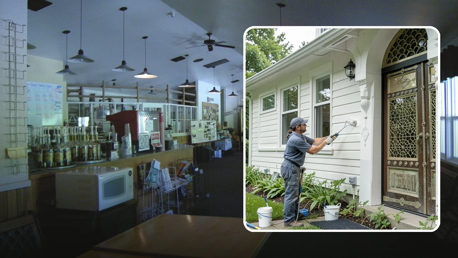Exterior Painting in Black Diamond, King County, WA - Exterior painting protects and renews your home's siding, trim, and eaves against the wet Western Washington climate.
