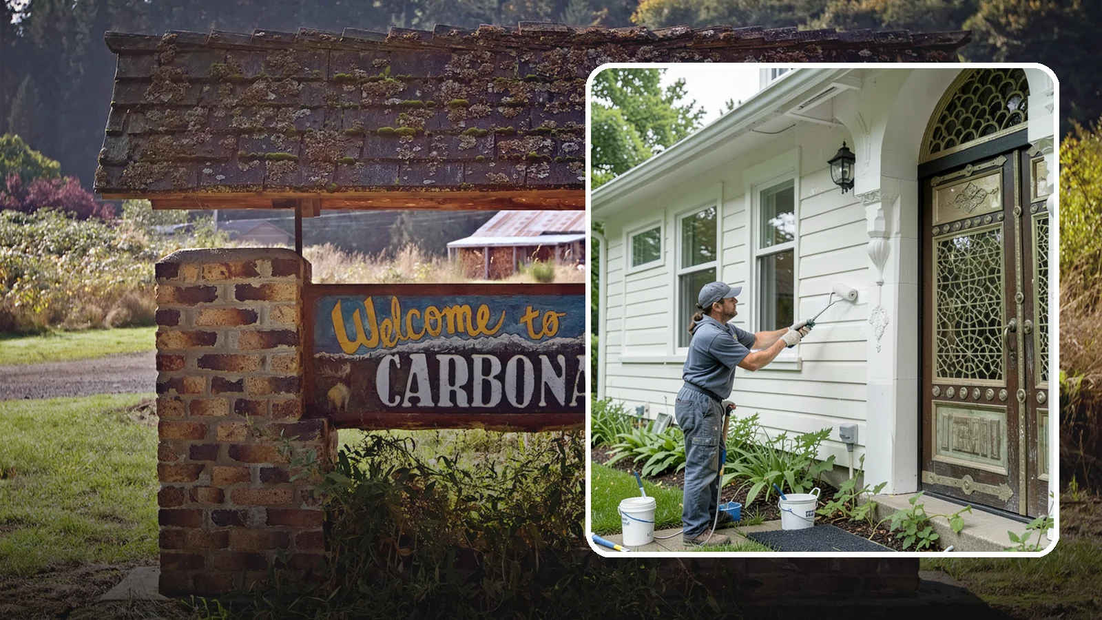 Exterior Painting in Carbonado, Pierce County, WA - Exterior painting protects and renews your home's siding, trim, and eaves against the wet Western Washington climate.