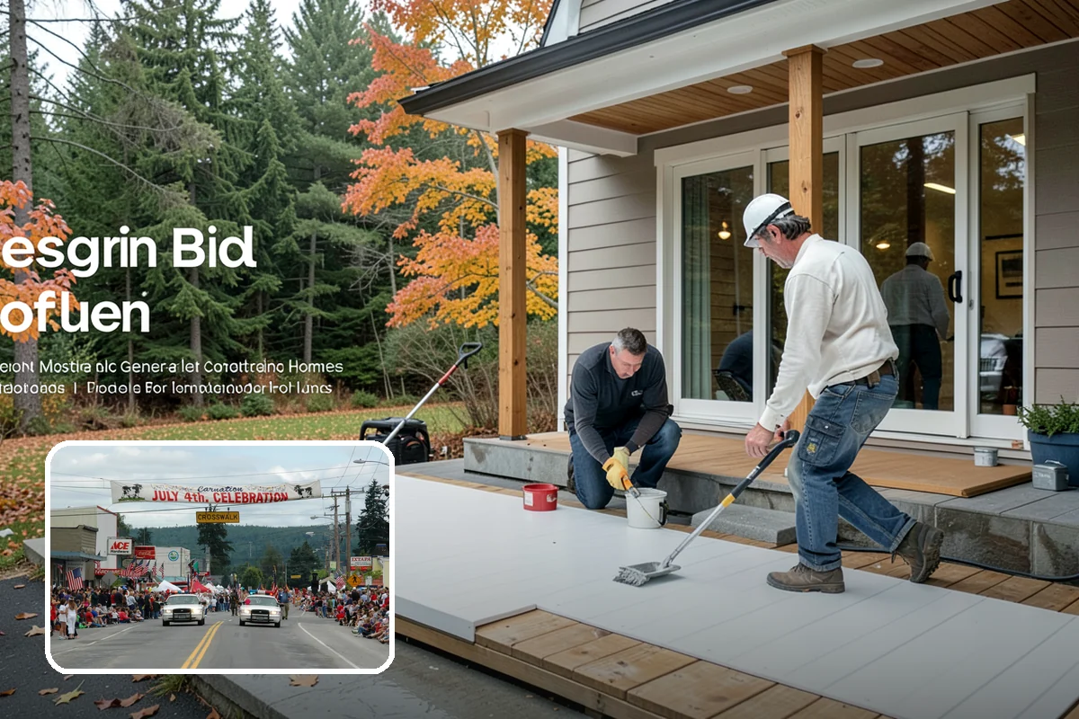 Exterior Painting in Carnation, King County, WA - Weather-rated acrylic coatings formulated for high-moisture exposure
