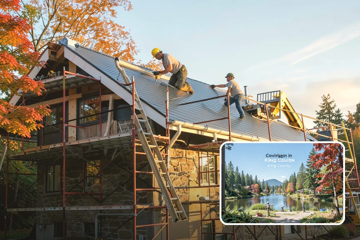Exterior Painting in Covington, King County, WA - Weather-rated acrylic coatings formulated for high-moisture exposure