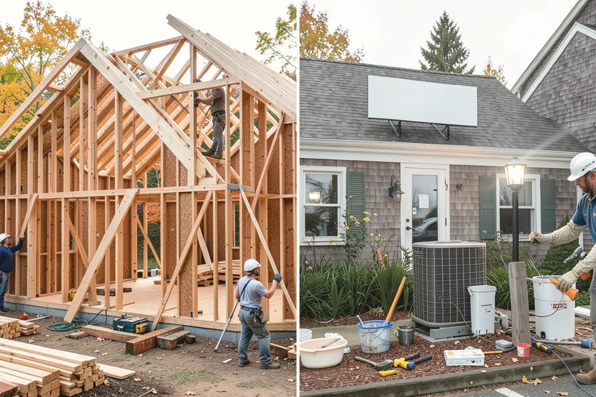 Exterior Painting in Duvall, King County, WA - Pressure wash siding, trim, and soffits to remove dirt, mildew, and chalking