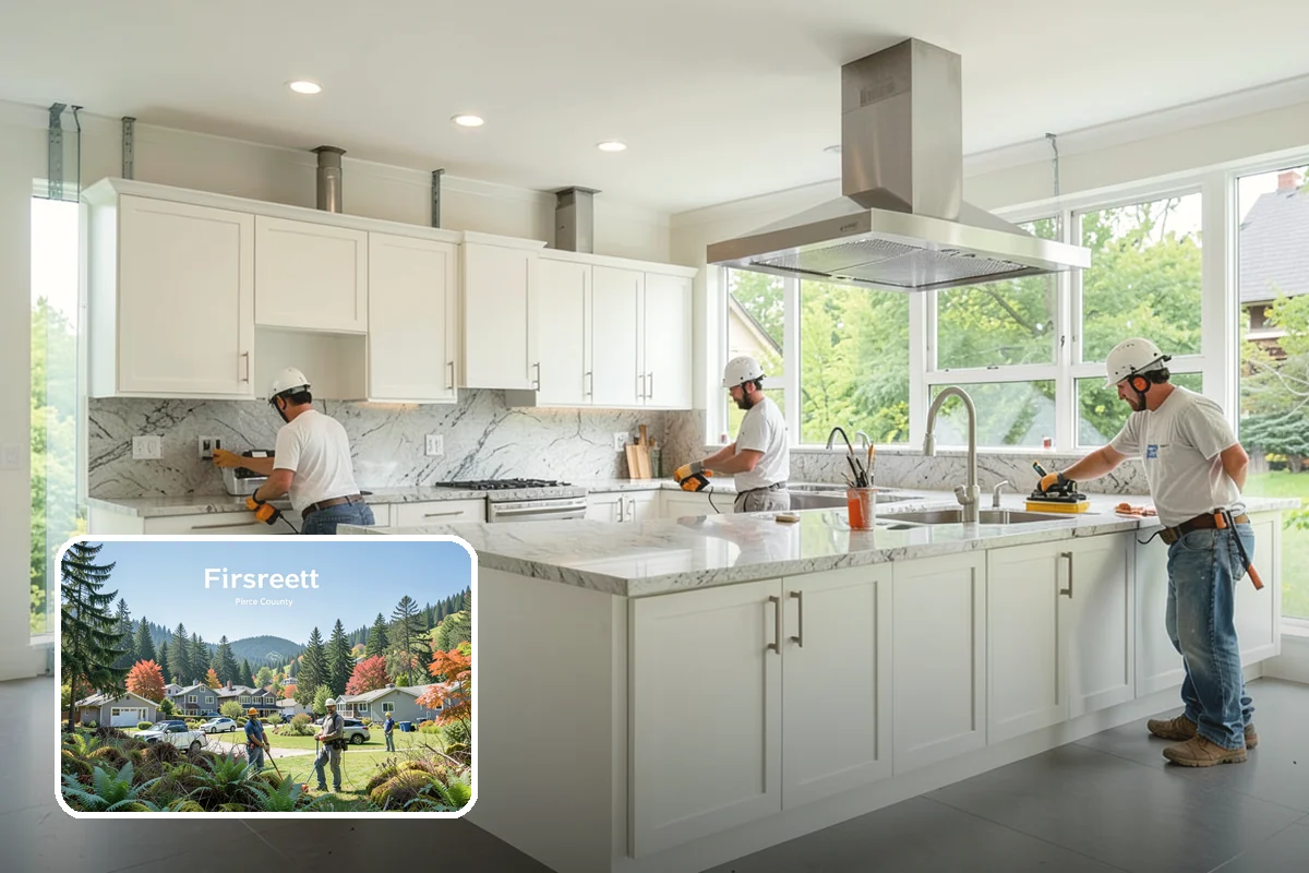 Exterior Painting in Fircrest, Pierce County, WA - Weather-rated acrylic coatings formulated for high-moisture exposure