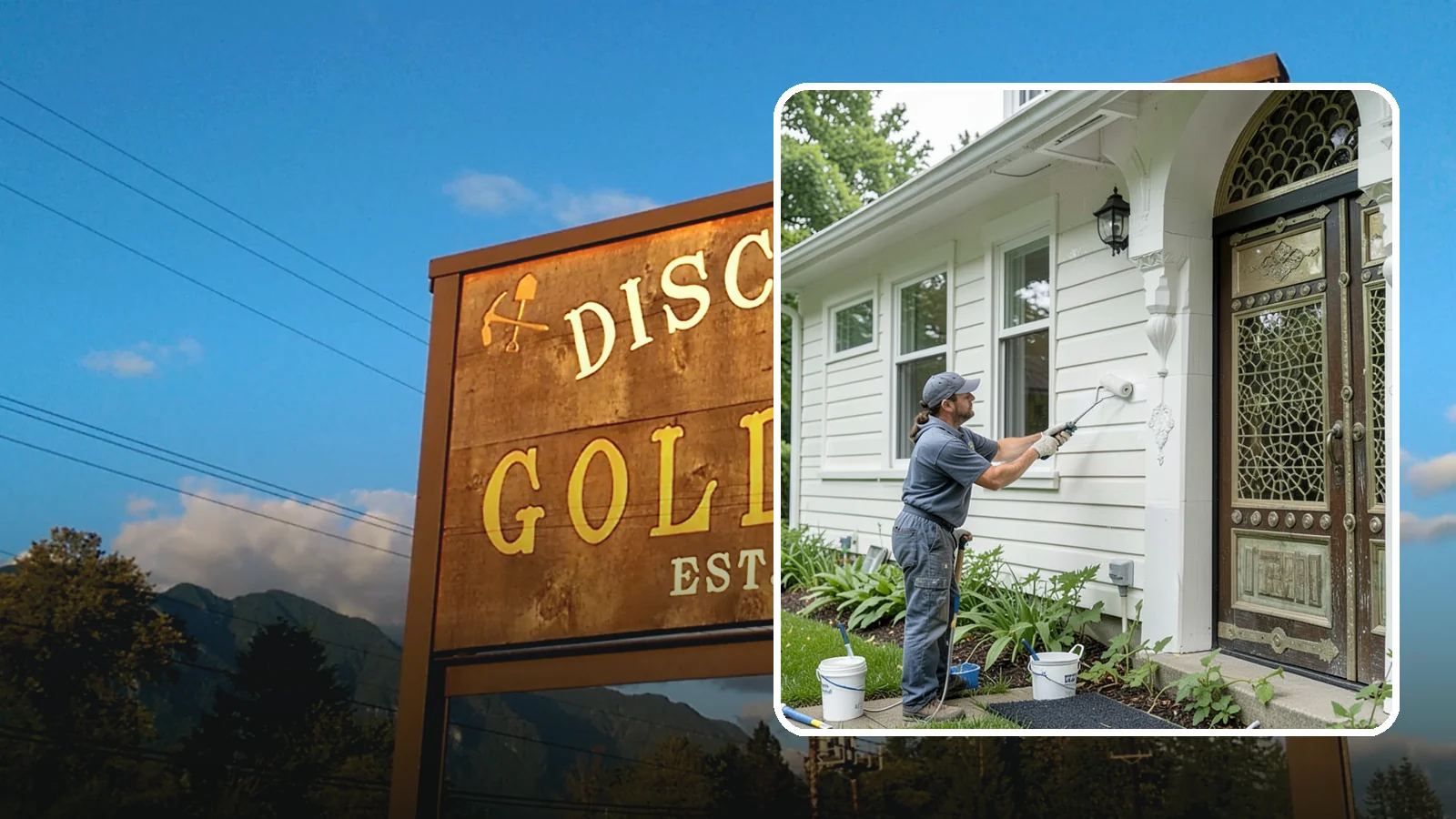 Exterior Painting in Gold Bar, Snohomish County, WA - Exterior painting protects and renews your home's siding, trim, and eaves against the wet Western Washington climate.