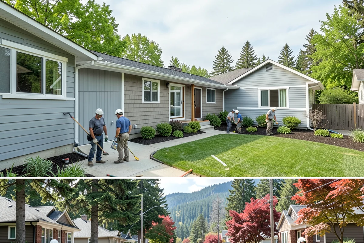 Exterior Painting in Hunts Point, King County, WA - Exterior painting is best scheduled from late spring through early fall when Western Washington offers reliable dry, mild days...