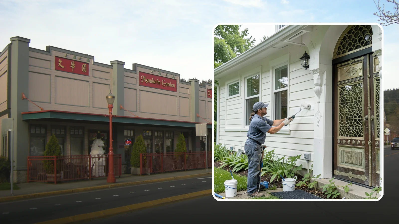Exterior Painting in Issaquah, King County, WA - Exterior painting protects and renews your home's siding, trim, and eaves against the wet Western Washington climate.