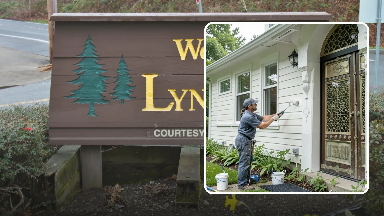 Exterior Painting in Lynnwood, Snohomish County, WA - Exterior painting protects and renews your home's siding, trim, and eaves against the wet Western Washington climate.
