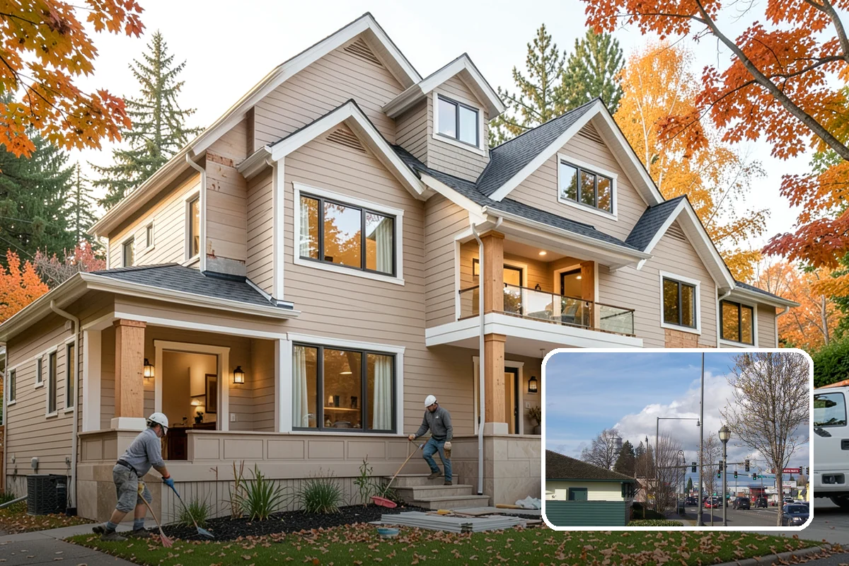 Exterior Painting in Marysville, Snohomish County, WA - Weather-rated acrylic coatings formulated for high-moisture exposure