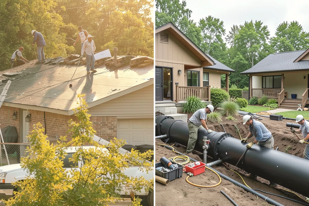 Exterior Painting in Mukilteo, Snohomish County, WA - Pressure wash siding, trim, and soffits to remove dirt, mildew, and chalking
