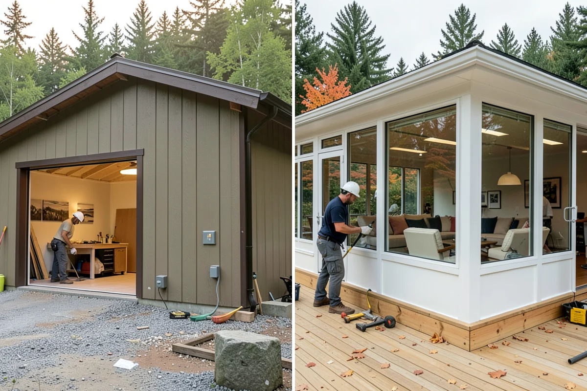 Exterior Painting in Seattle, King County, WA - Pressure wash siding, trim, and soffits to remove dirt, mildew, and chalking
