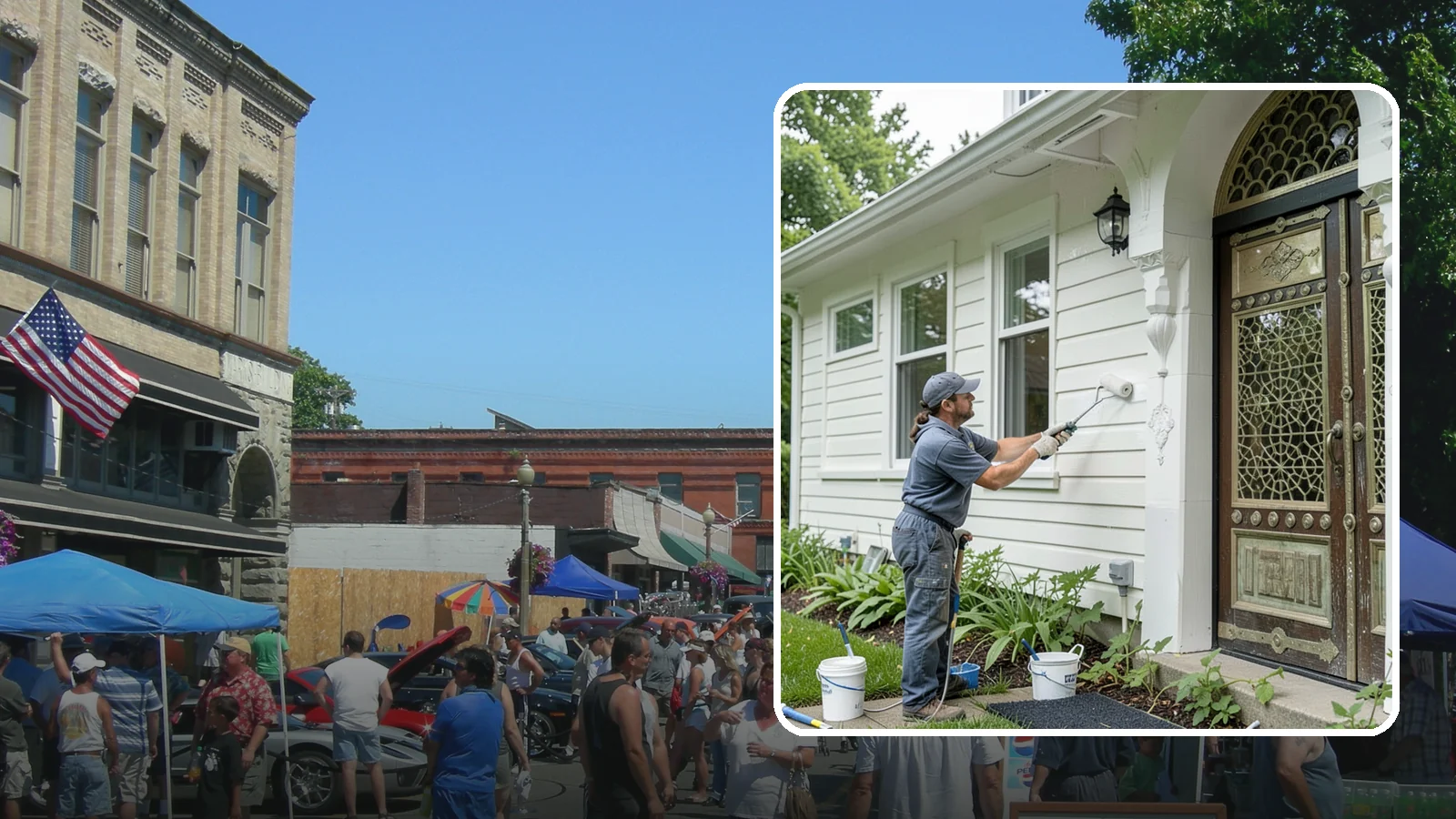 Exterior Painting in Snohomish, Snohomish County, WA - Exterior painting protects and renews your home's siding, trim, and eaves against the wet Western Washington climate.