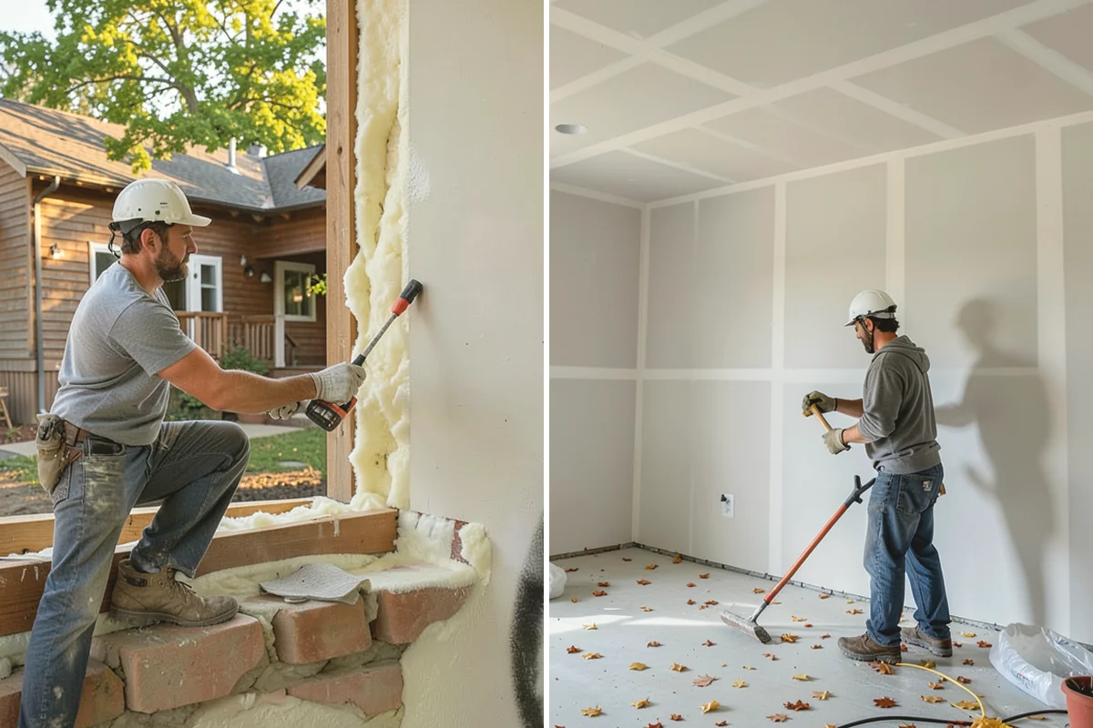 Exterior Painting in Tukwila, King County, WA - Pressure wash siding, trim, and soffits to remove dirt, mildew, and chalking