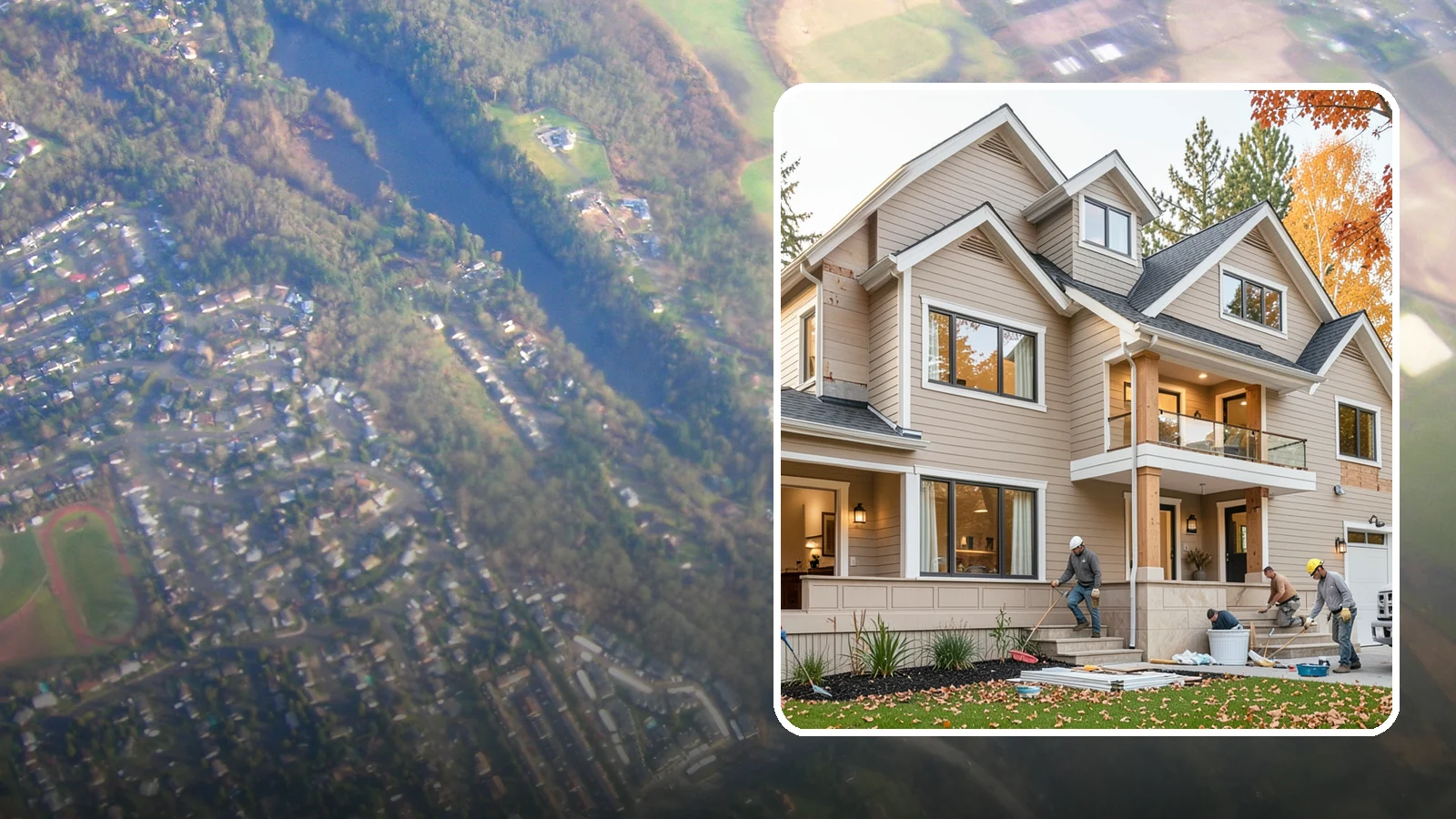 Exterior Renovation in Algona, King County, WA - Exterior renovation that boosts the curb appeal, weather protection, and durability of your Western Washington home.