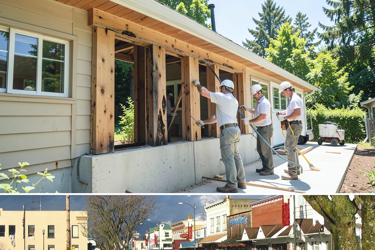 Exterior Renovation in Arlington, Snohomish County, WA - Exterior renovation work is best scheduled for the drier stretch from late spring through early fall to protect the structure...