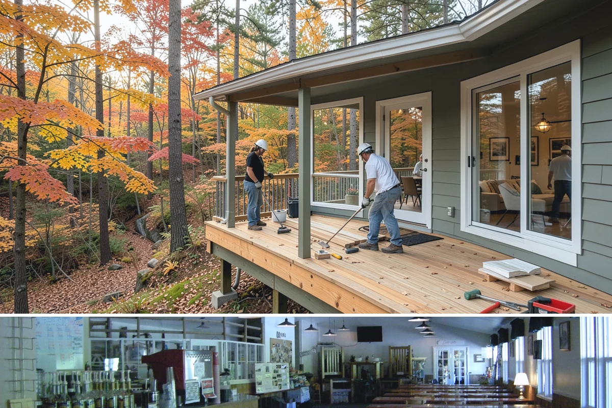 Exterior Renovation in Black Diamond, King County, WA - Exterior renovation work is best scheduled for the drier stretch from late spring through early fall to protect the structure...