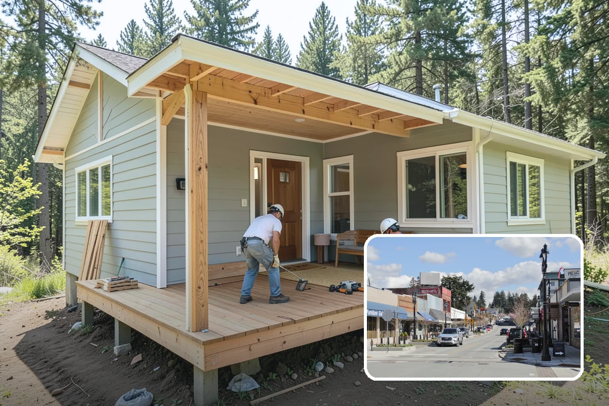 Exterior Renovation in Bothell, King County, WA - Enhanced curb appeal and a fresh exterior look