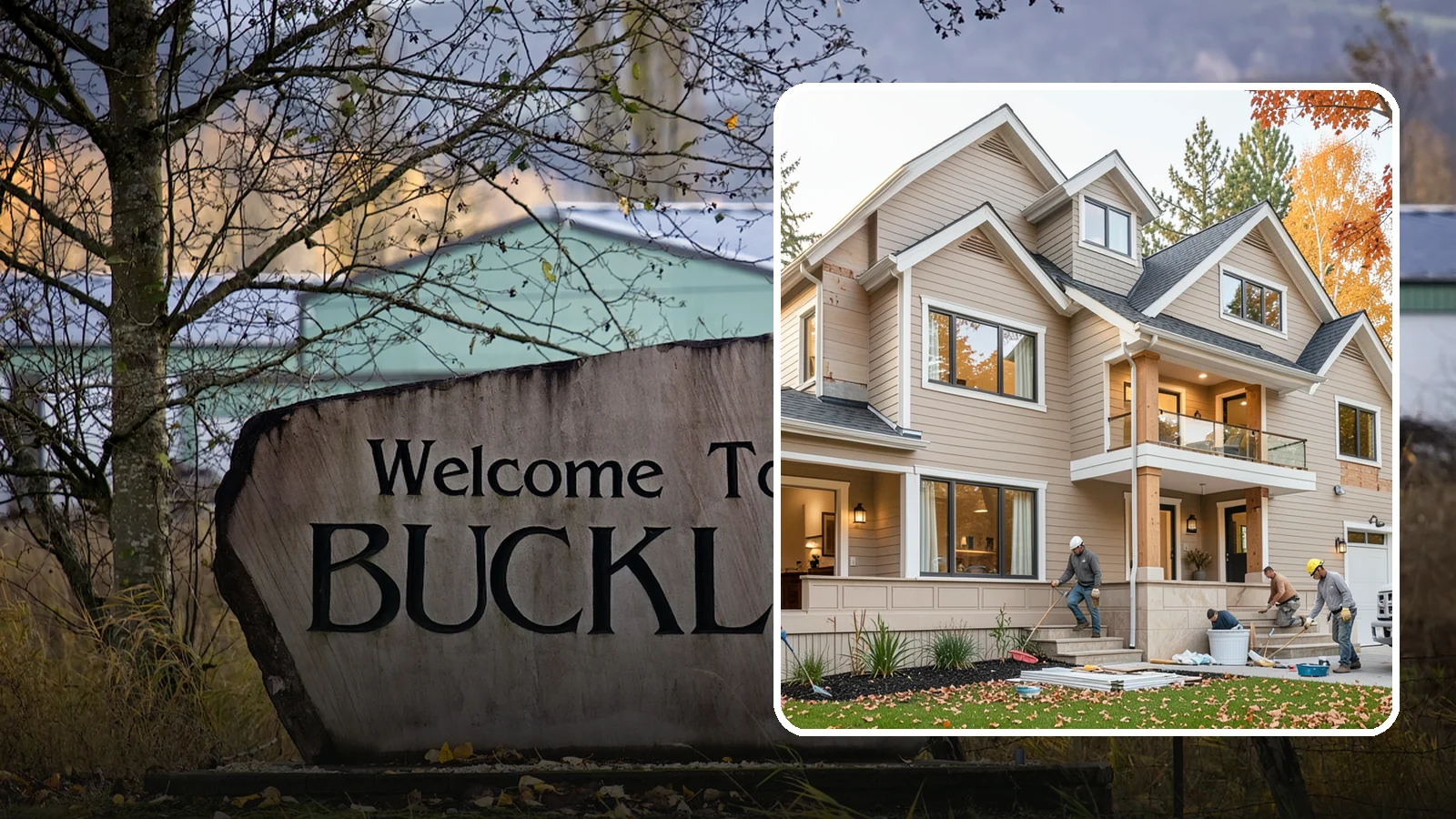 Exterior Renovation in Buckley, Pierce County, WA - Exterior renovation that boosts the curb appeal, weather protection, and durability of your Western Washington home.