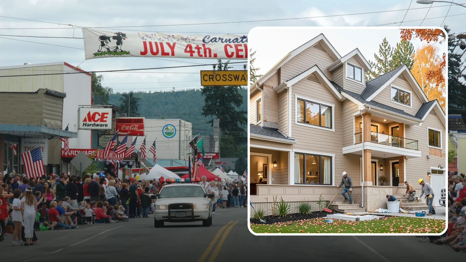 Exterior Renovation in Carnation, King County, WA - Exterior renovation that boosts the curb appeal, weather protection, and durability of your Western Washington home.