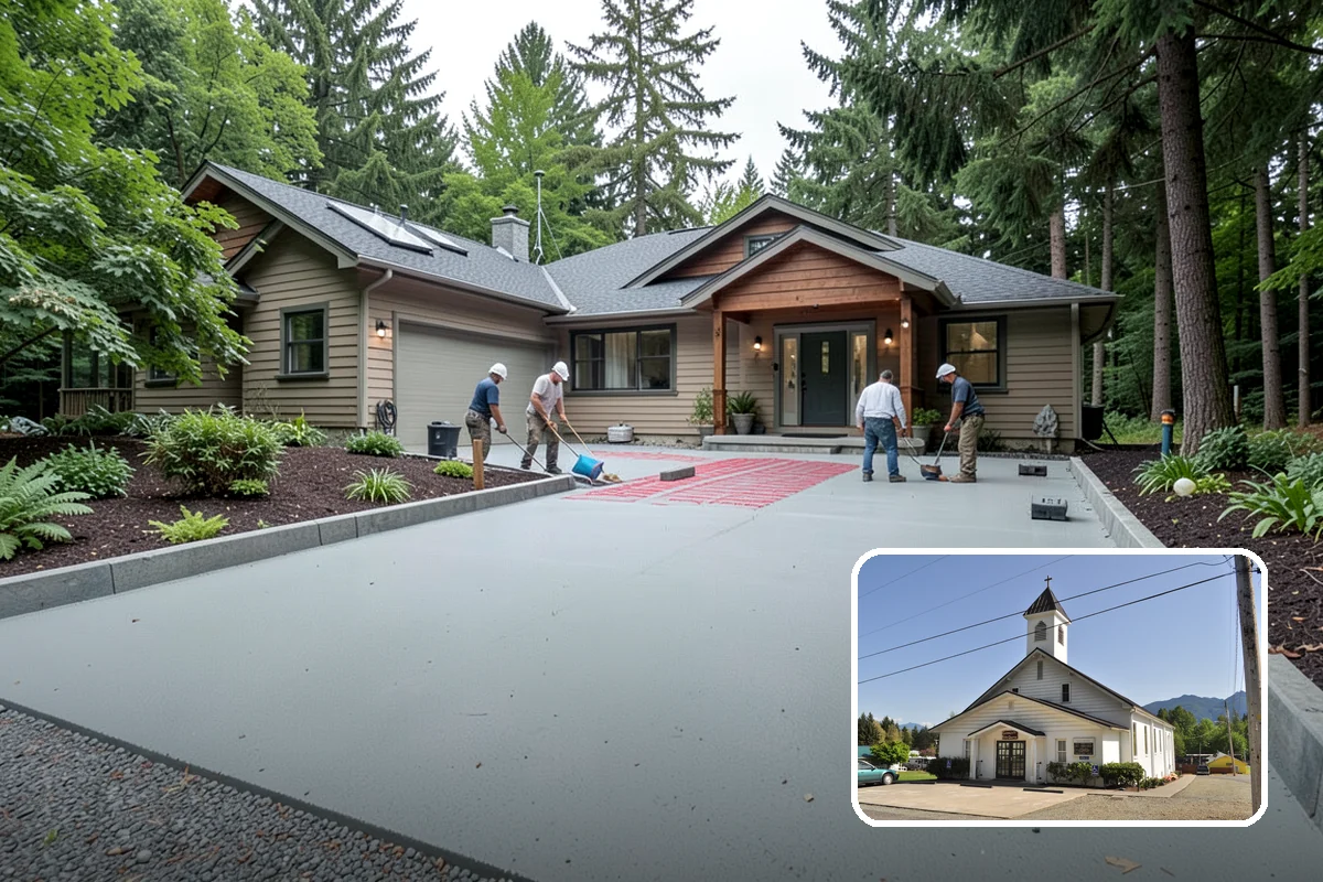 Exterior Renovation in Concrete, Skagit County, WA - Enhanced curb appeal and a fresh exterior look