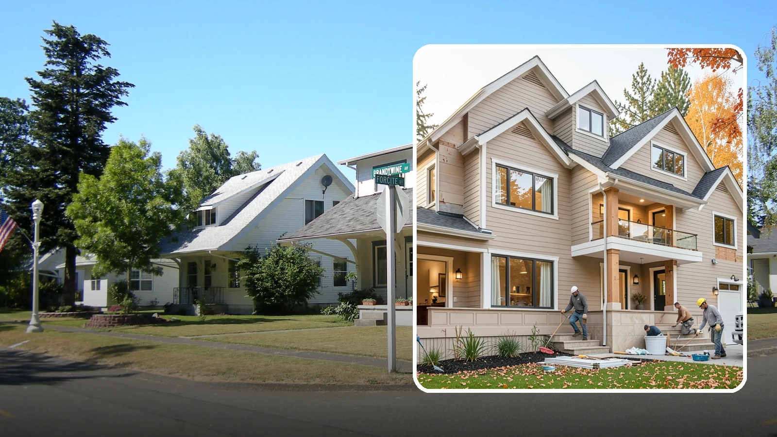 Exterior Renovation in DuPont, Pierce County, WA - Exterior renovation that boosts the curb appeal, weather protection, and durability of your Western Washington home.