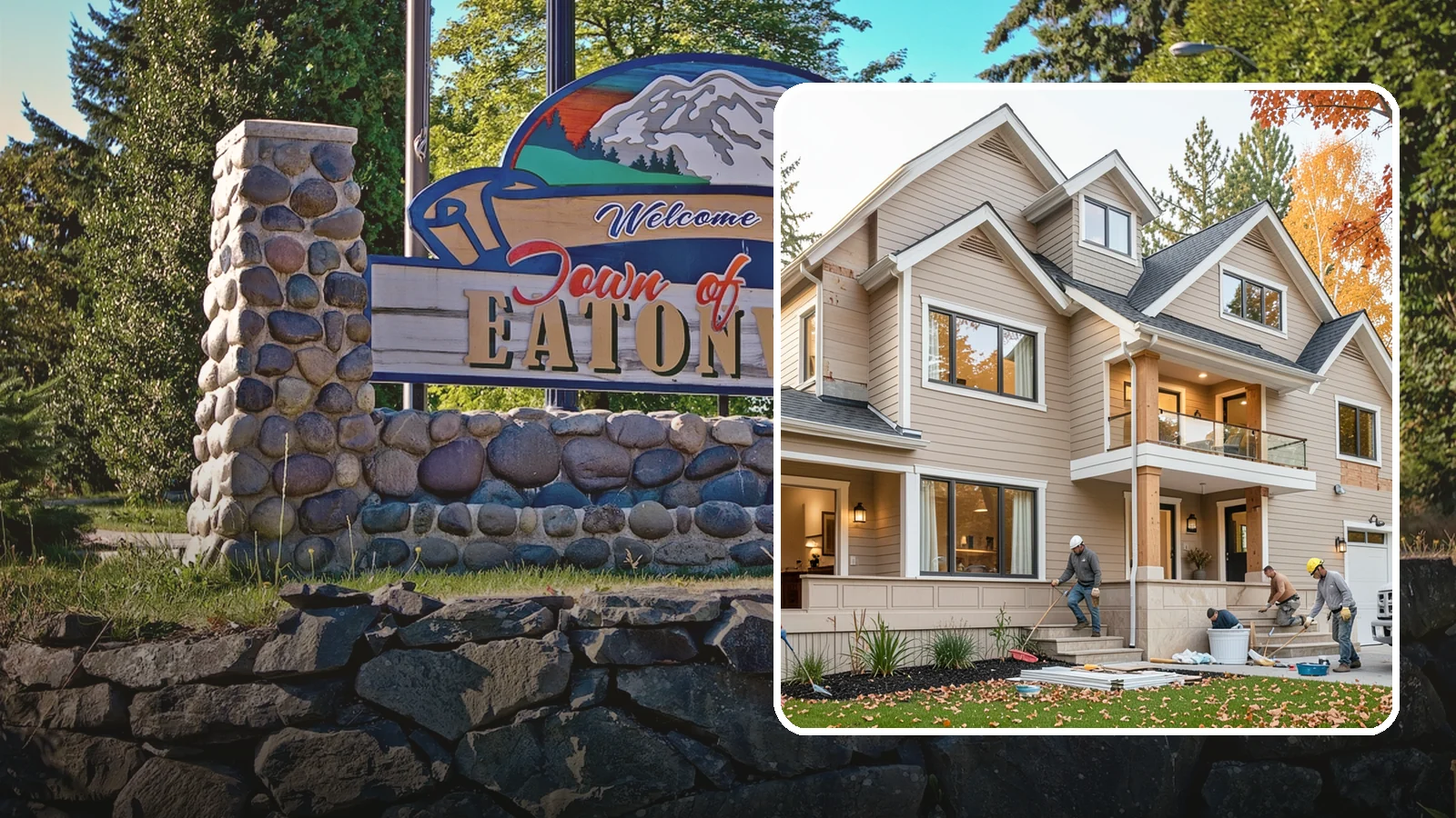 Exterior Renovation in Eatonville, Pierce County, WA - Exterior renovation that boosts the curb appeal, weather protection, and durability of your Western Washington home.