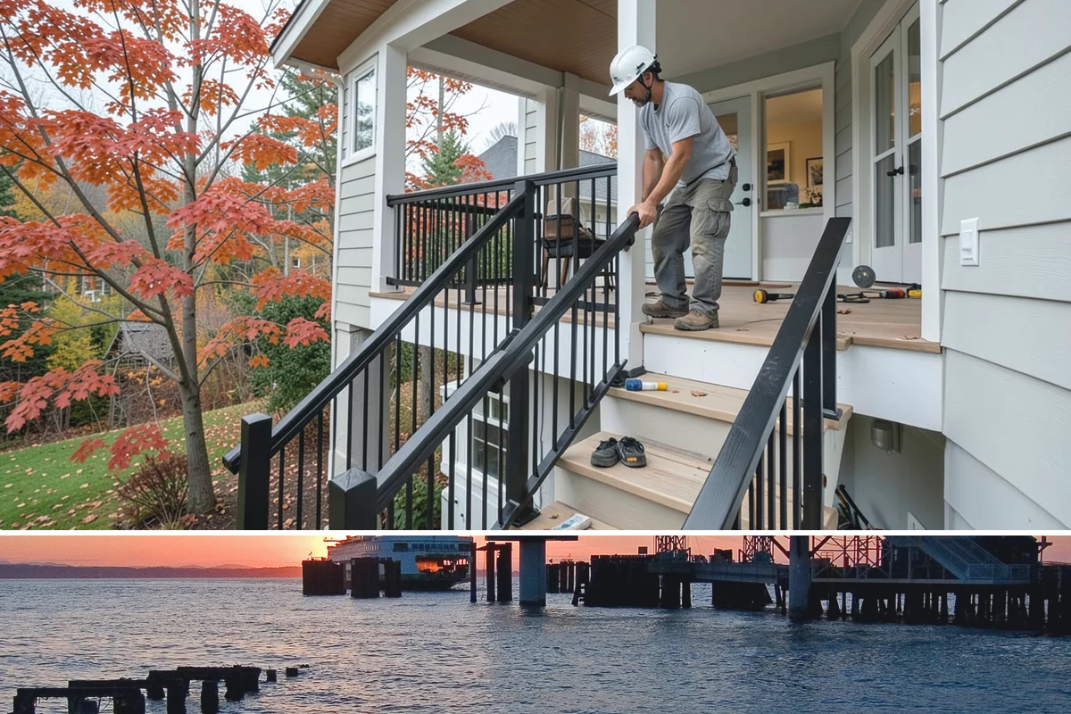 Exterior Renovation in Edmonds, Snohomish County, WA - Exterior renovation work is best scheduled for the drier stretch from late spring through early fall to protect the structure...
