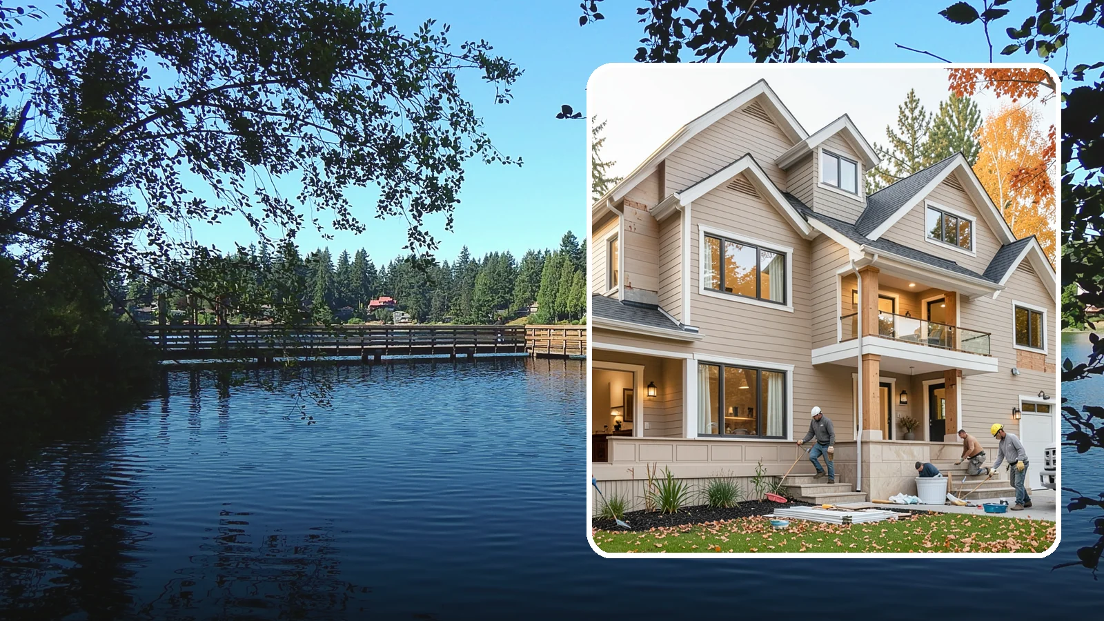 Exterior Renovation in Federal Way, King County, WA - Exterior renovation that boosts the curb appeal, weather protection, and durability of your Western Washington home.
