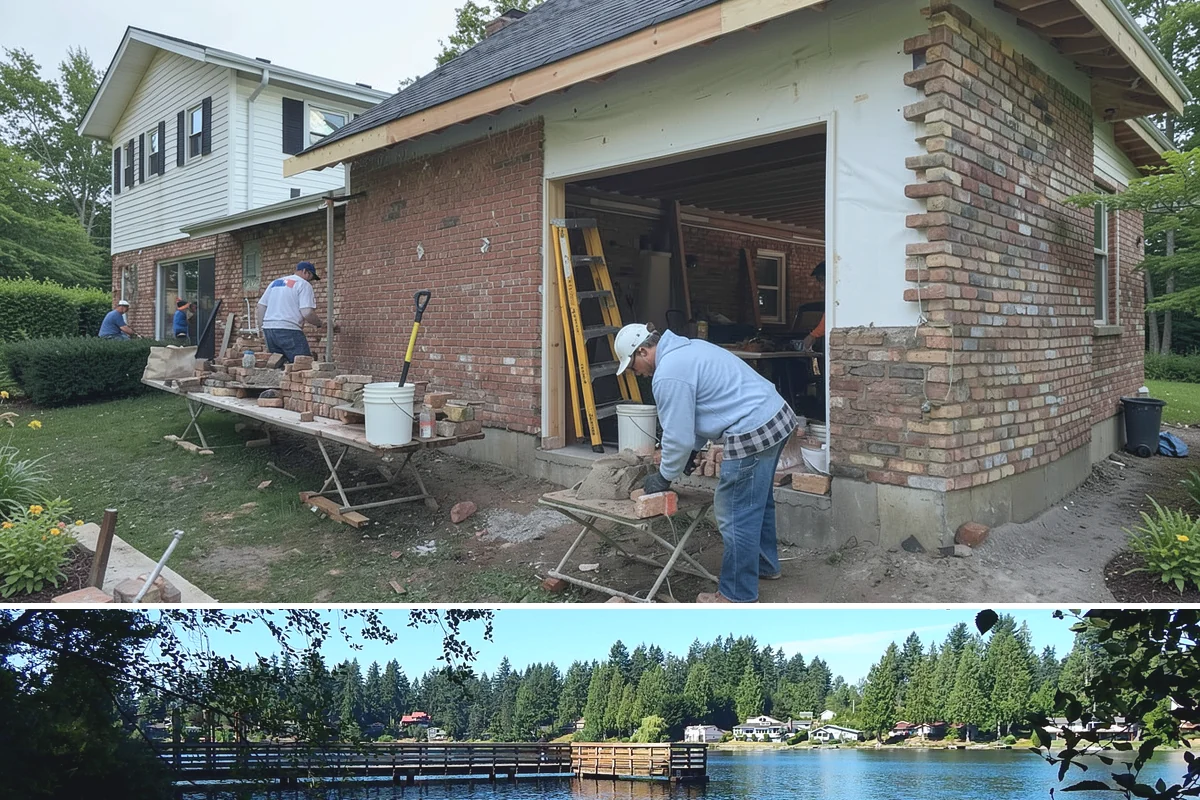 Exterior Renovation in Federal Way, King County, WA - Exterior renovation work is best scheduled for the drier stretch from late spring through early fall to protect the structure...