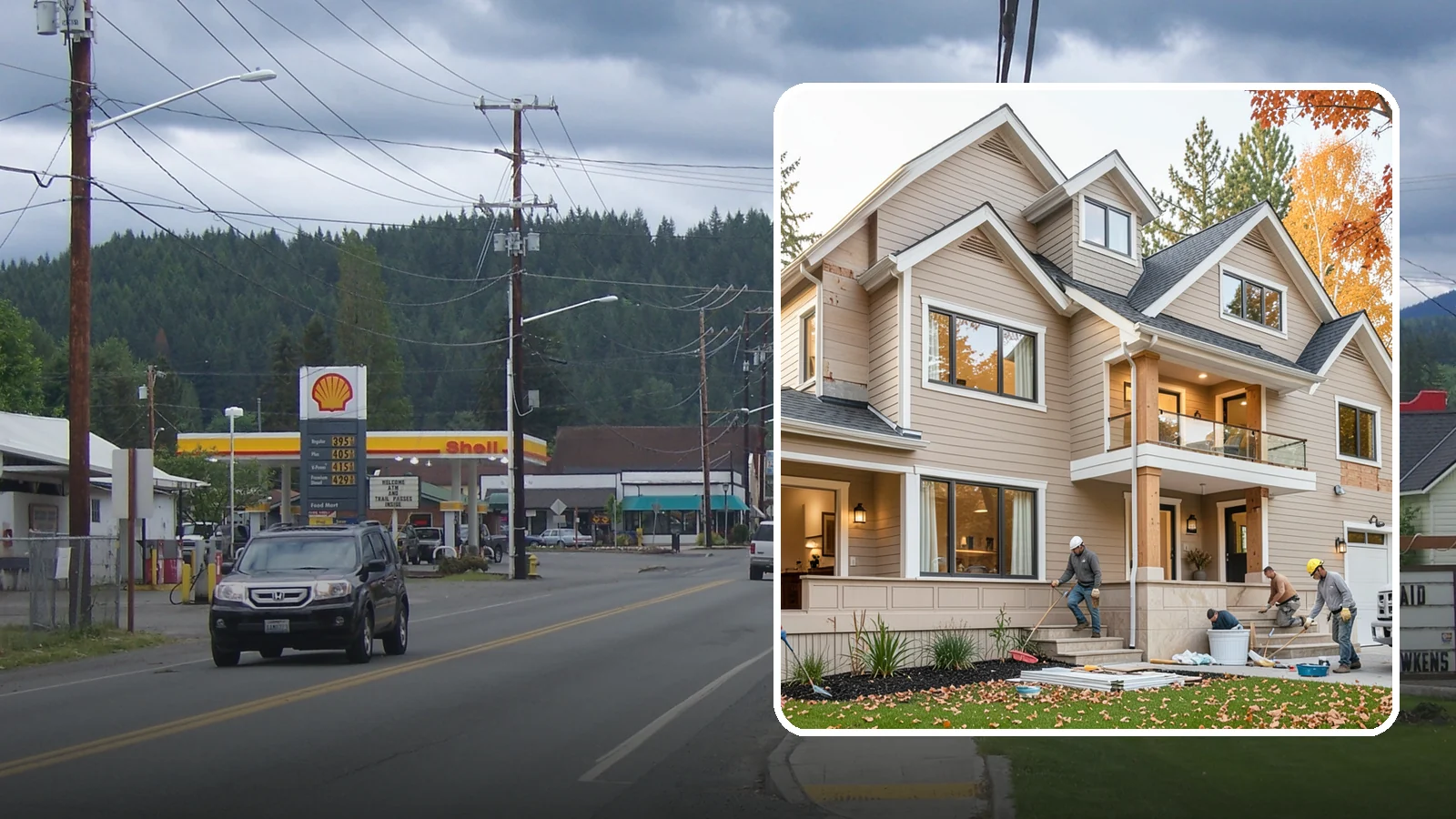 Exterior Renovation in Granite Falls, Snohomish County, WA - Exterior renovation that boosts the curb appeal, weather protection, and durability of your Western Washington home.