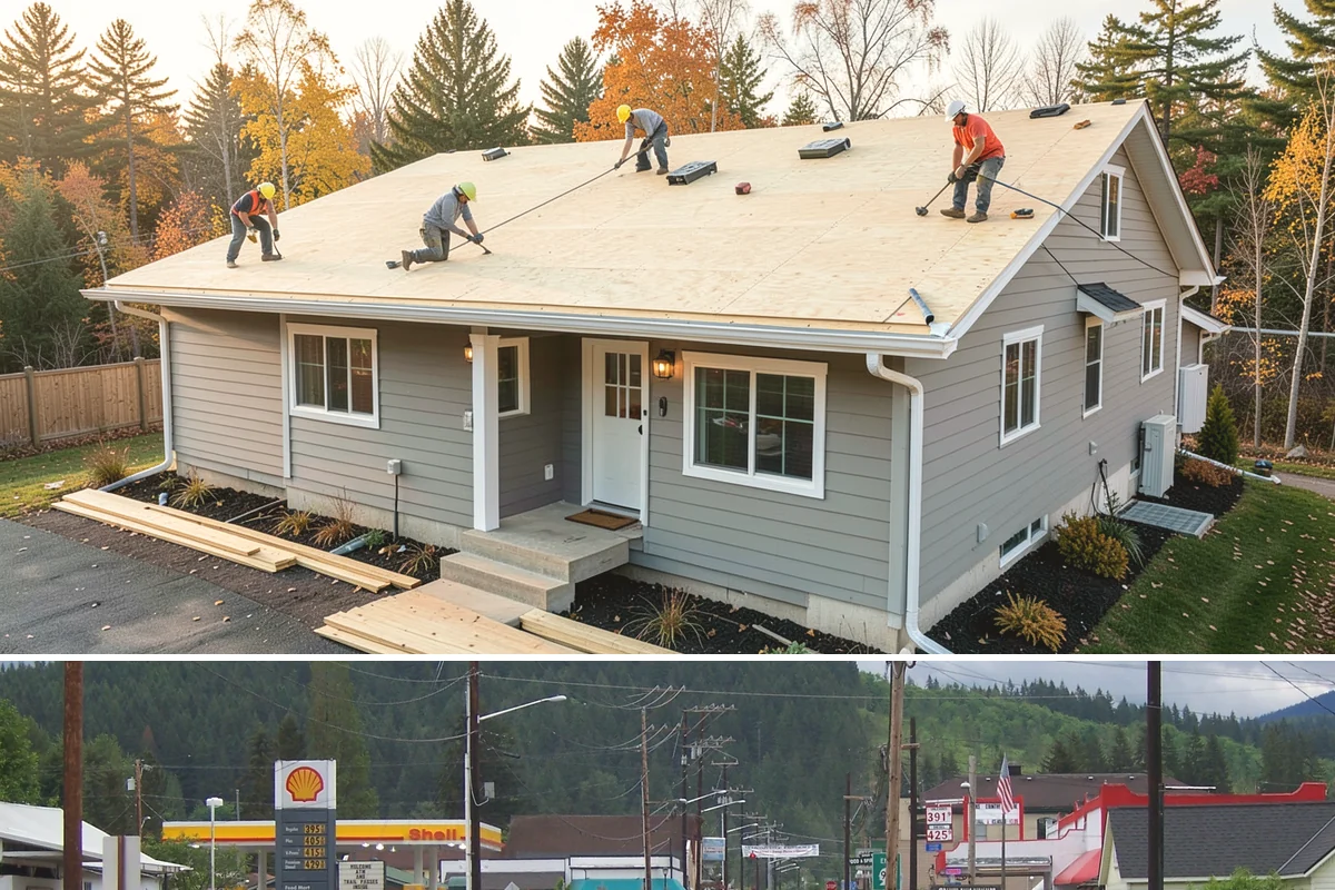 Exterior Renovation in Granite Falls, Snohomish County, WA - Exterior renovation work is best scheduled for the drier stretch from late spring through early fall to protect the structure...
