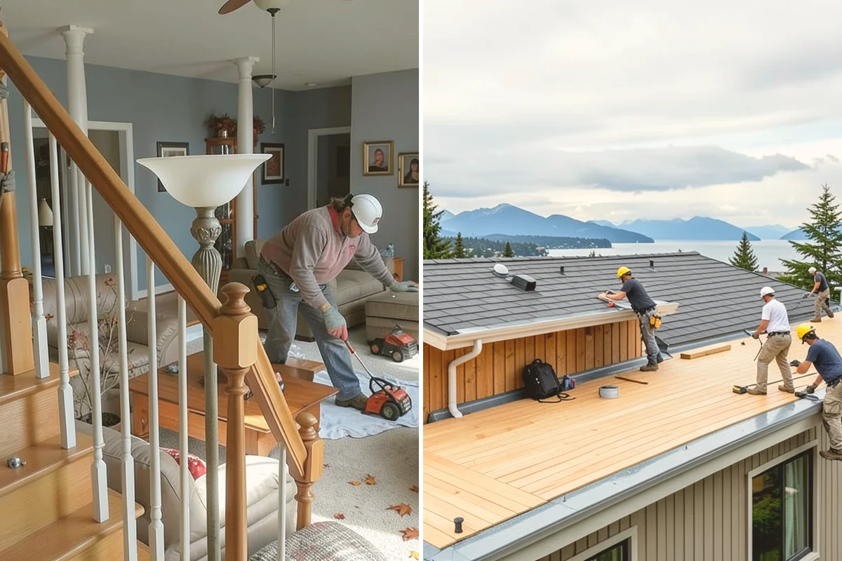 Exterior Renovation in Index, Snohomish County, WA - We inspect the exterior and note weather-related concerns