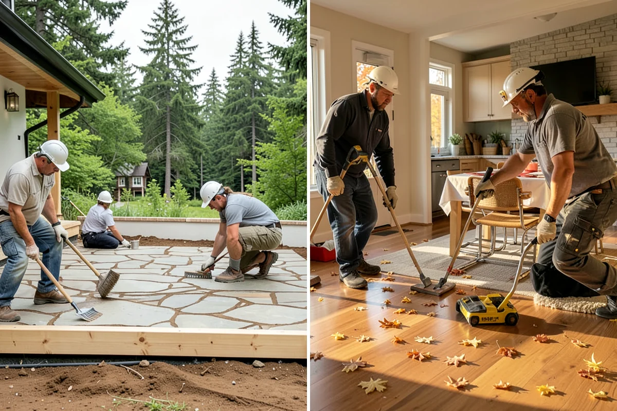 Exterior Renovation in Lyman, Skagit County, WA - We inspect the exterior and note weather-related concerns