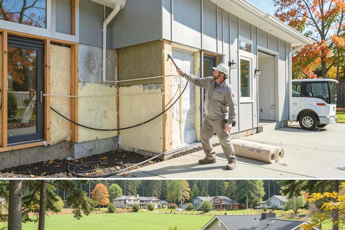 Exterior Renovation in Lyman, Skagit County, WA - Exterior renovation work is best scheduled for the drier stretch from late spring through early fall to protect the structure...