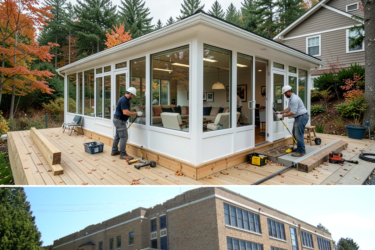 Exterior Renovation in Maple Valley, King County, WA - Exterior renovation work is best scheduled for the drier stretch from late spring through early fall to protect the structure...