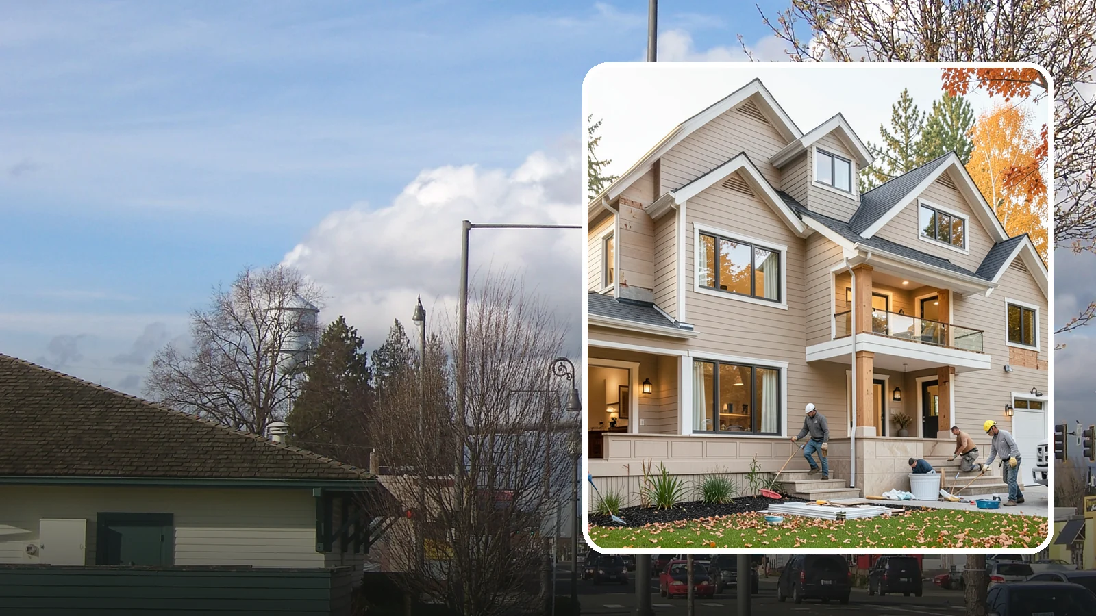Exterior Renovation in Marysville, Snohomish County, WA - Exterior renovation that boosts the curb appeal, weather protection, and durability of your Western Washington home.
