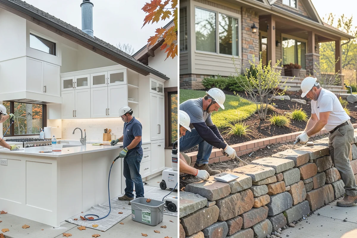 Exterior Renovation in Medina, King County, WA - We inspect the exterior and note weather-related concerns
