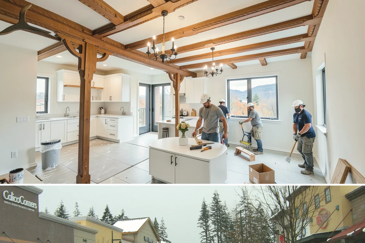 Exterior Renovation in Mill Creek, Snohomish County, WA - Exterior renovation work is best scheduled for the drier stretch from late spring through early fall to protect the structure...